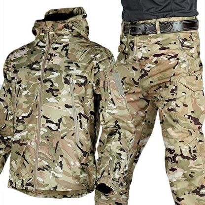 Herren Wasserdichte Skijacke und -hose Funktion