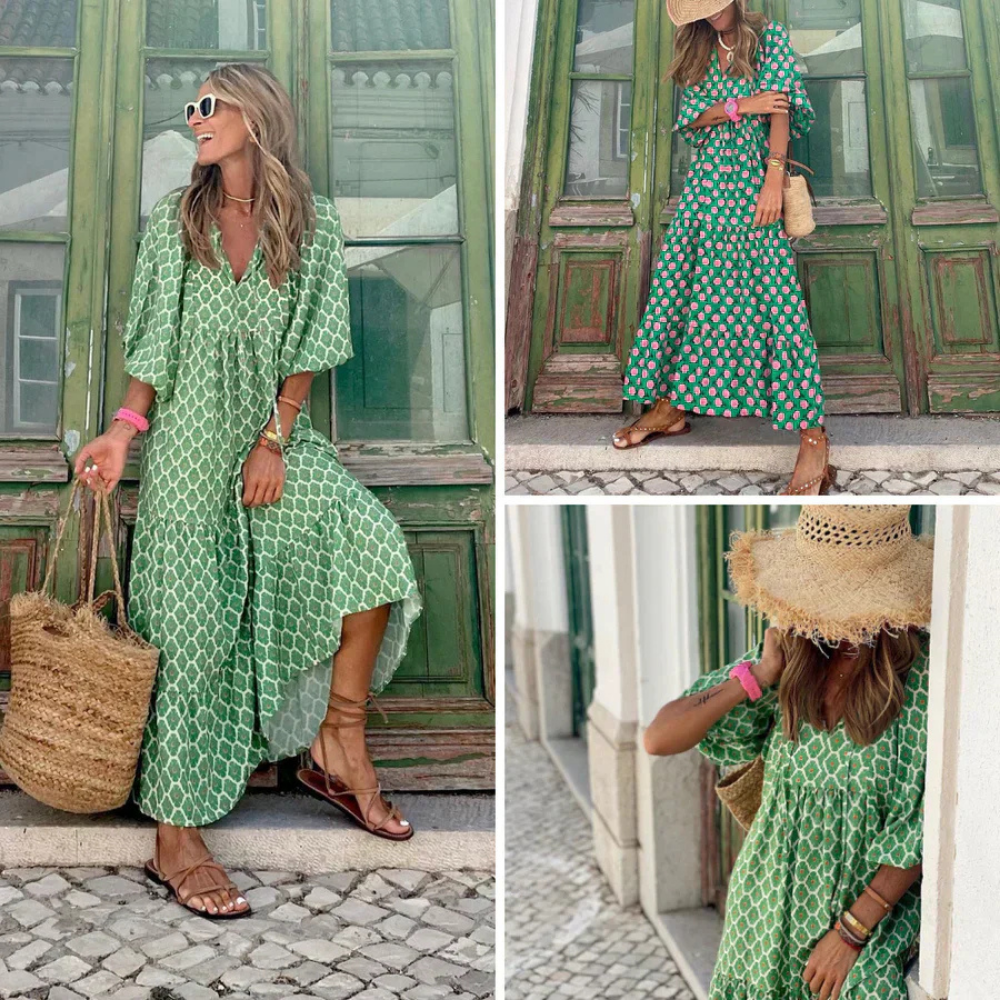 Damen Maxi-Kleid Festlich Lang