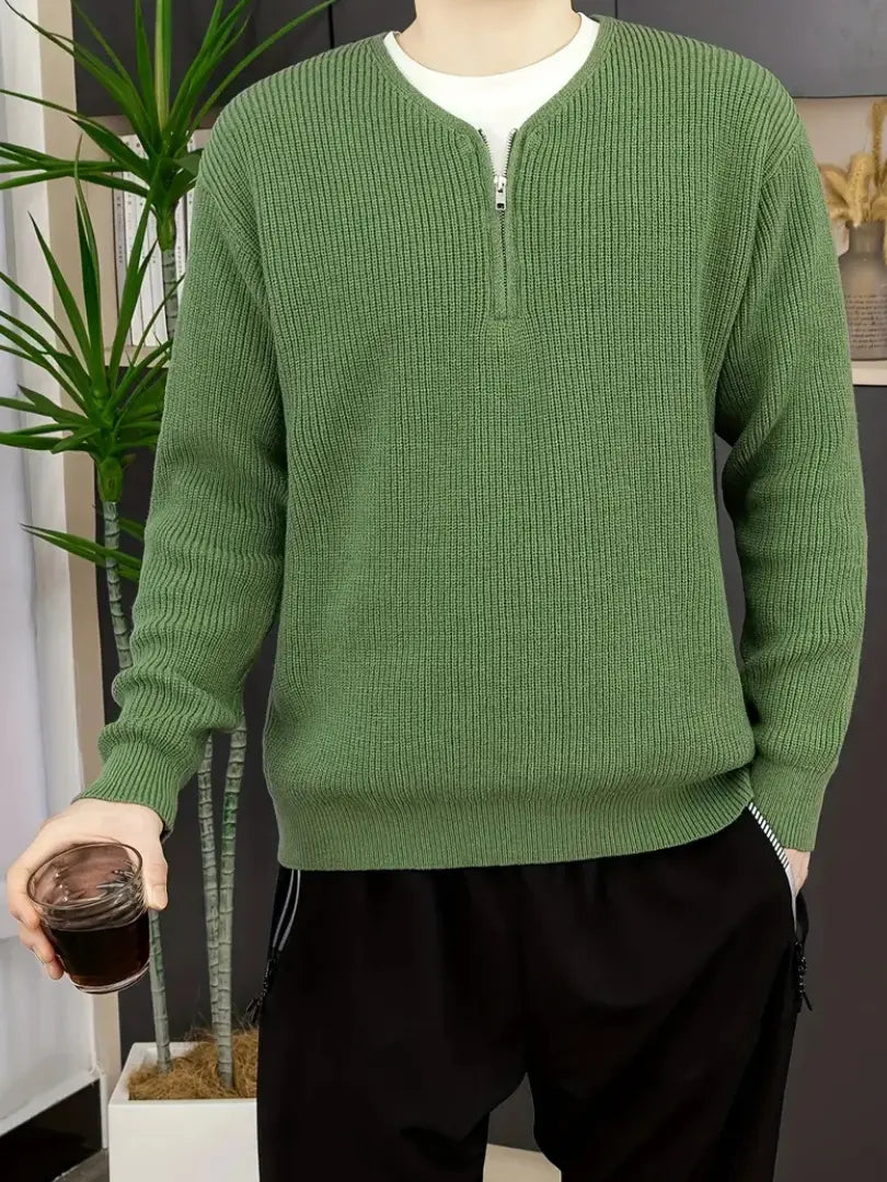 Norvielle Herren Gestreifter Pullover