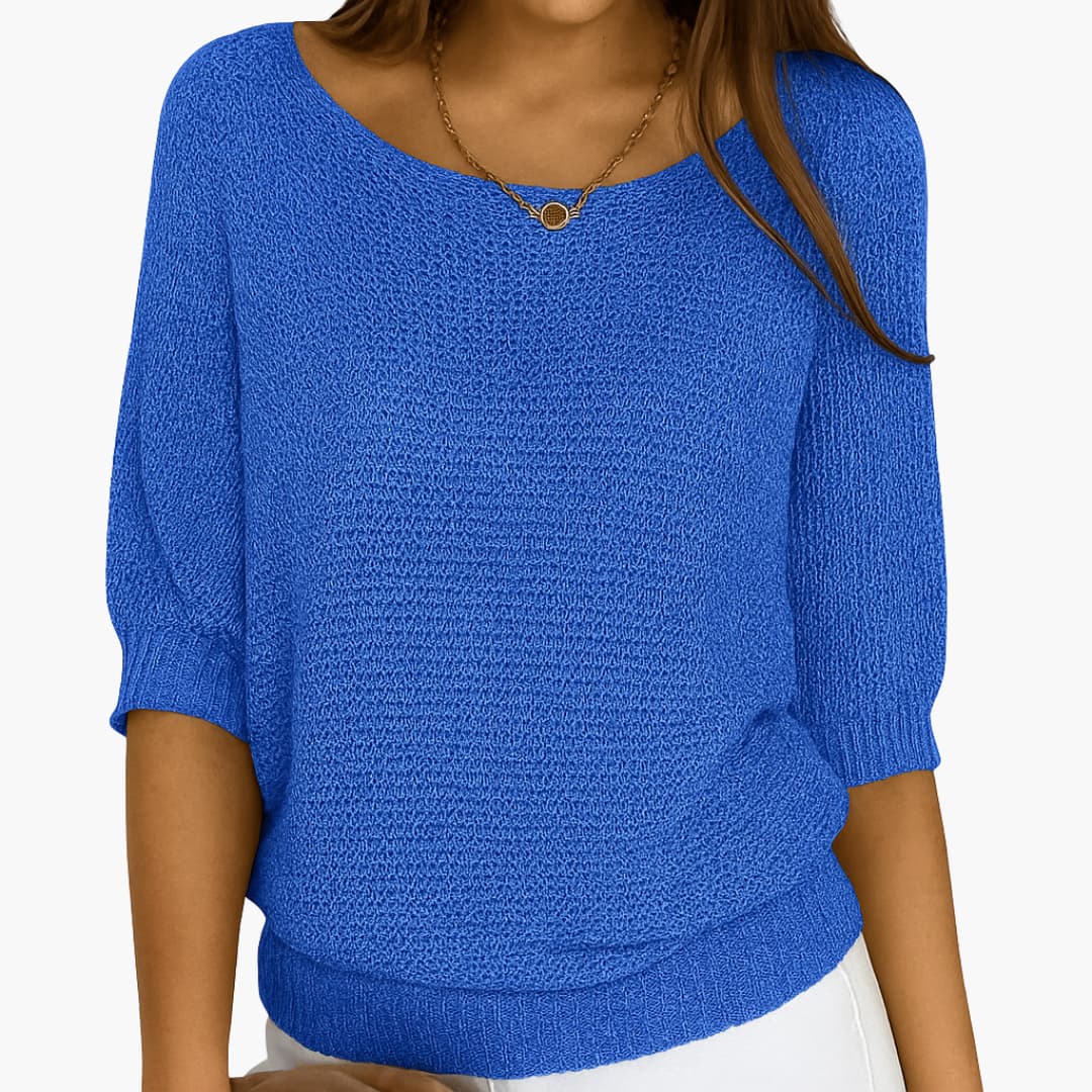 Damen Strickbluse Elegant