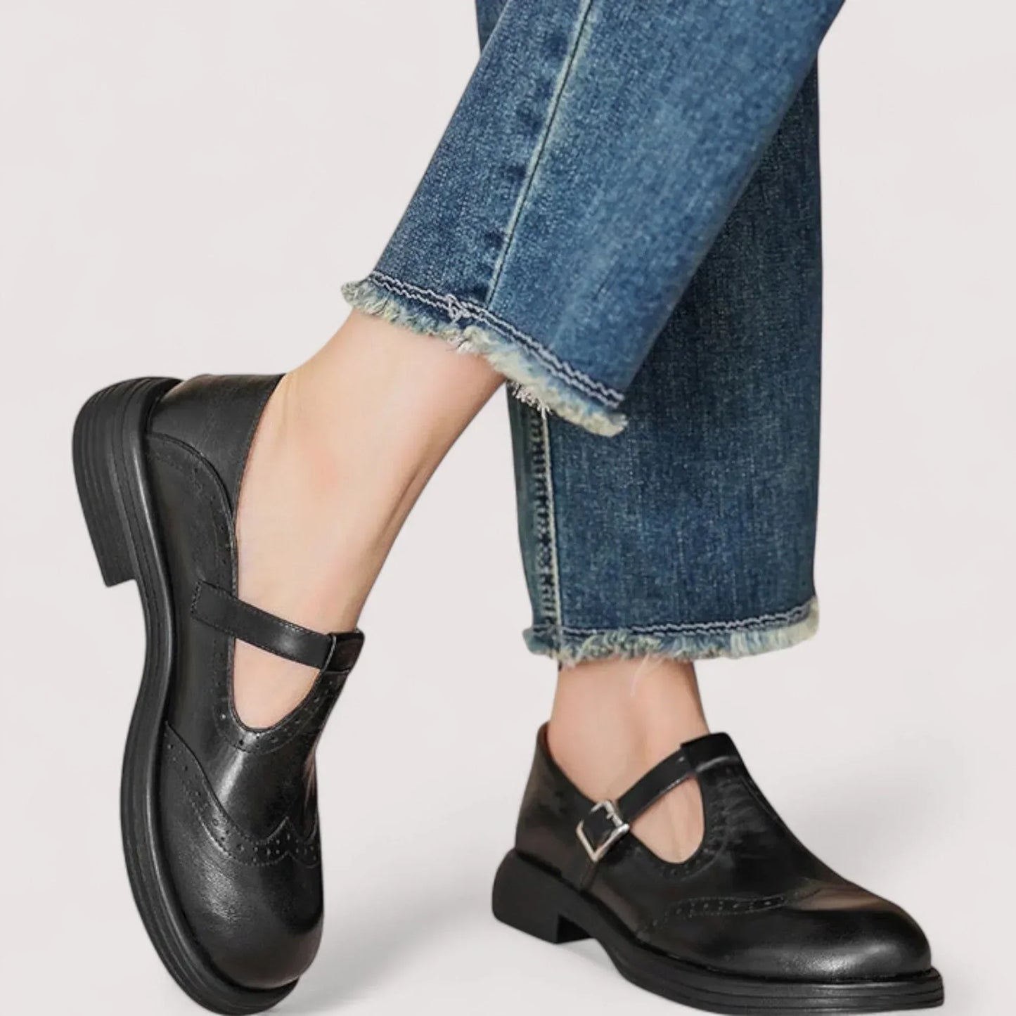 Damen Orthopädische Mary Jane Schuhe