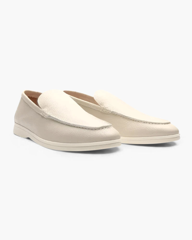 Herren Leder Loafer aus Rindleder Vintage Optik
