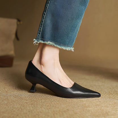 Rhea Damen Pumps Spitze Schuhe