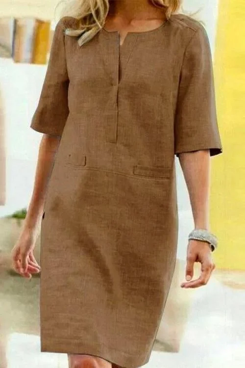 Alessandra Damenleichtes Komfortkleid