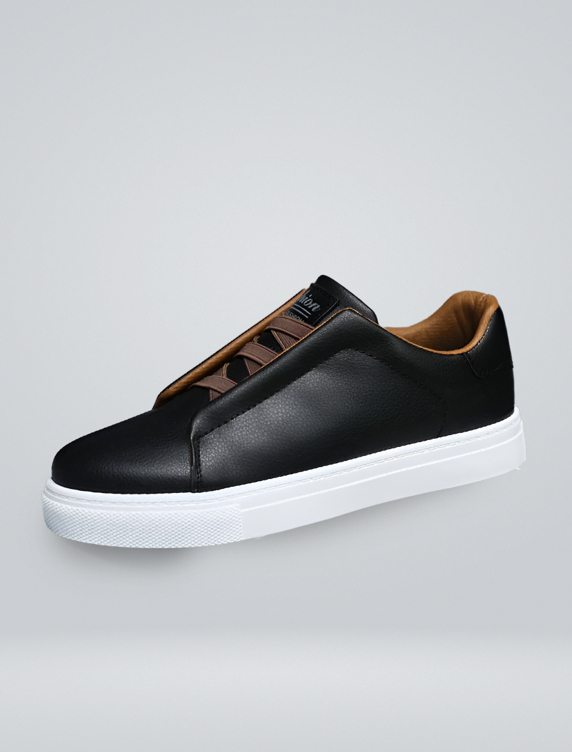 Alexander Herren Sneaker Leder Weiß
