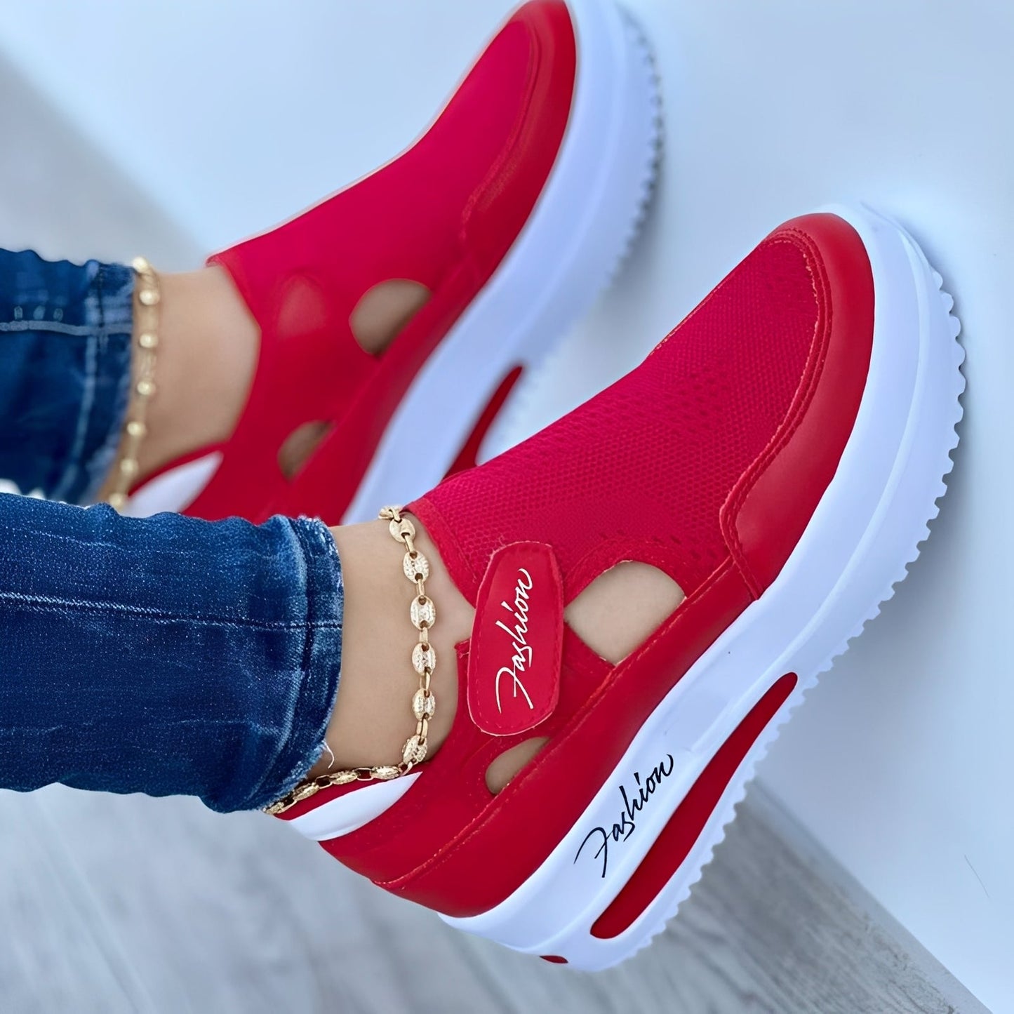 Damen Rutschfeste Schuhe Bequem Hattie