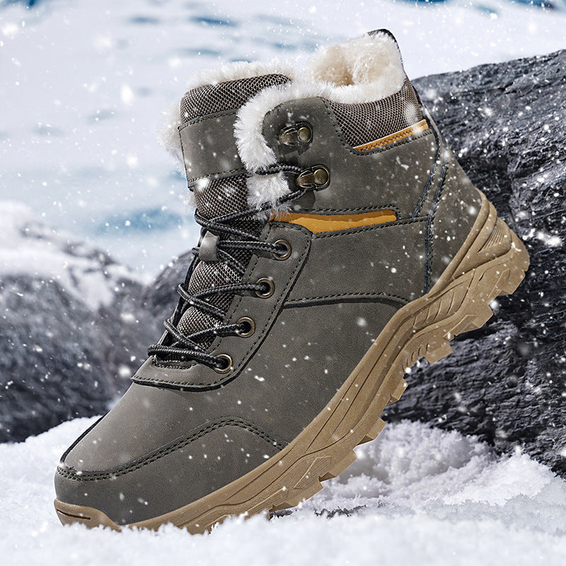 Herren Winterstiefel Warm Isoliert