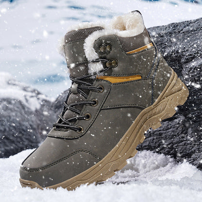 Herren Winterstiefel Warm Isoliert
