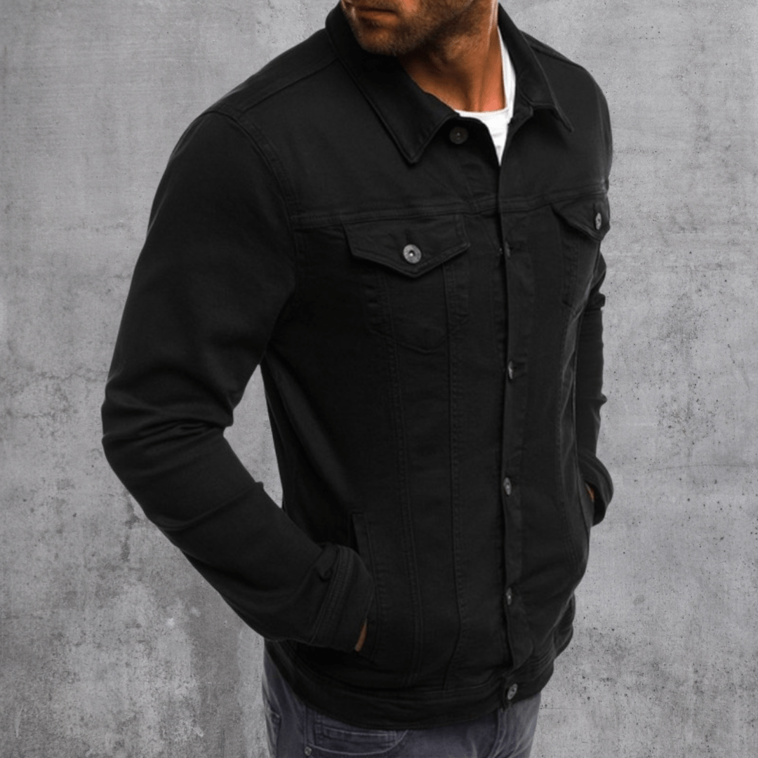 Norvielle Herren Denimjacke Trendig