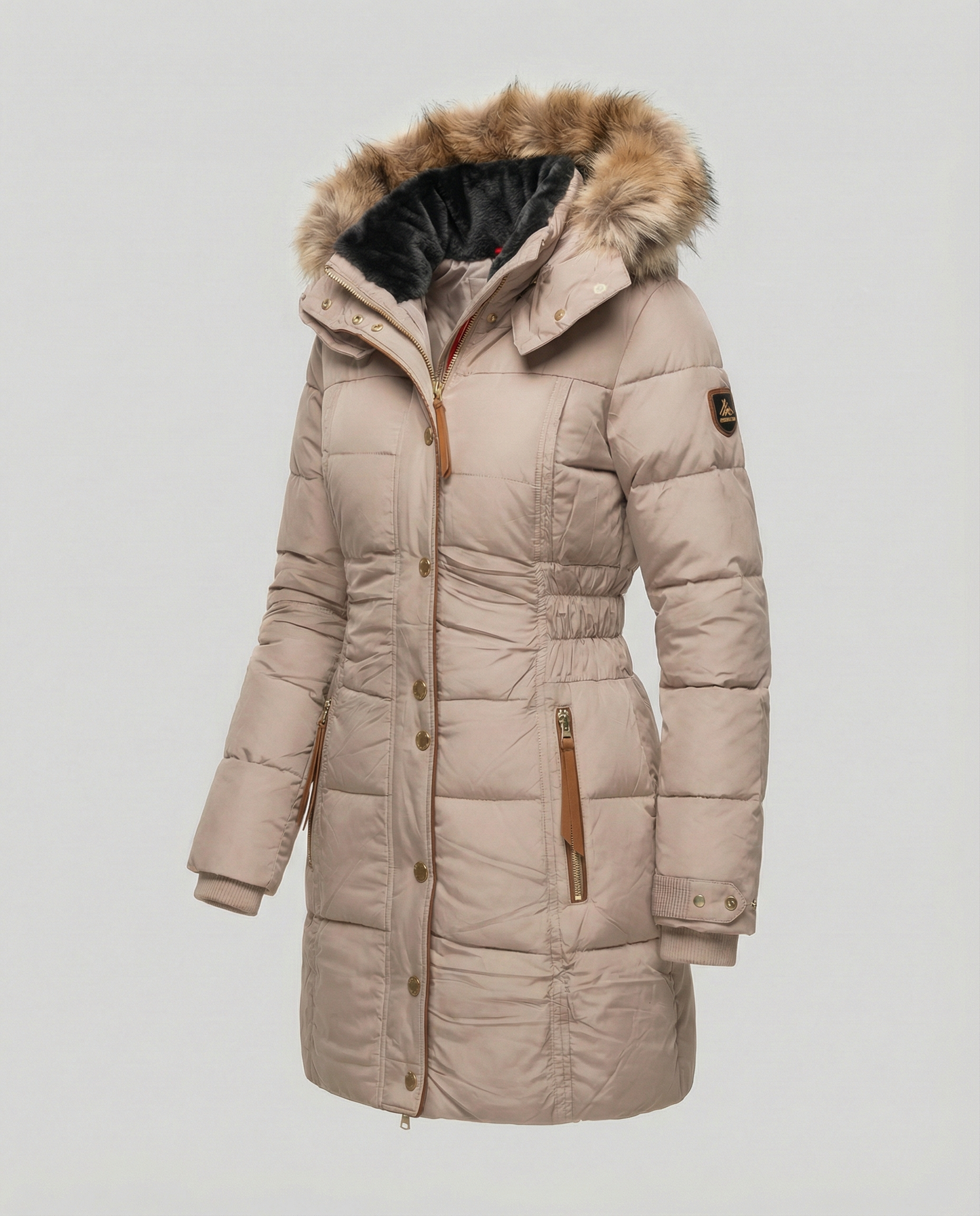 Damenparka Fellgefüttert Warm