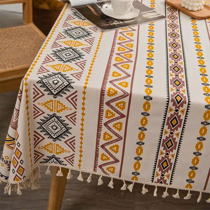 Boho Tischdecke Quasten Dekorativ