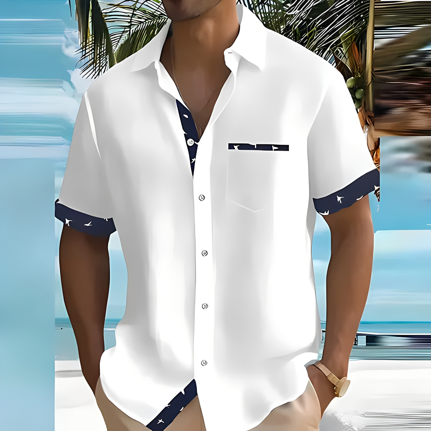 Damen Sommerbluse Leicht Elegantes Design