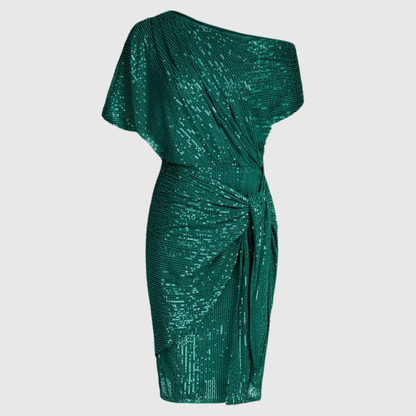 Mitena Damen Bodycon-Kleid Pailletten