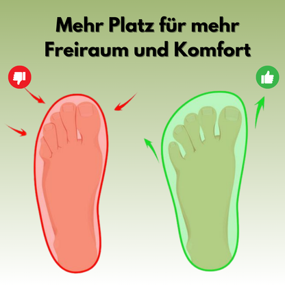 Ergonomische Wanderstiefel Hallux Valgus Schuhe OrthoTrekking Pro