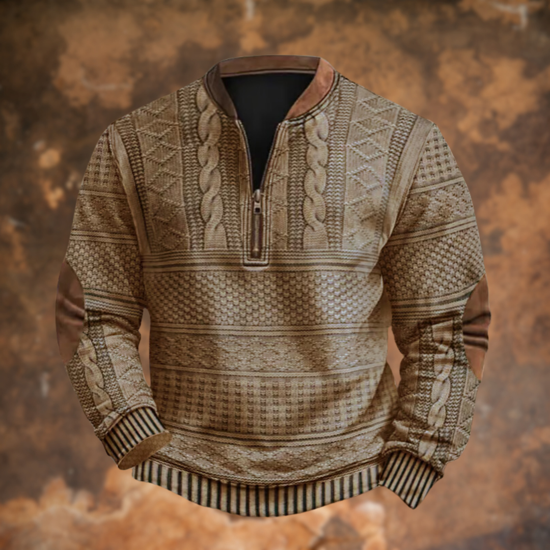 Herren Klassische Winterjacke Reißverschluss Fellfutter