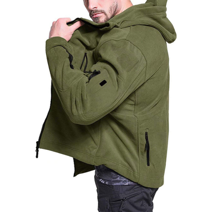 Norvielle Herren Fleecejacke Winddicht