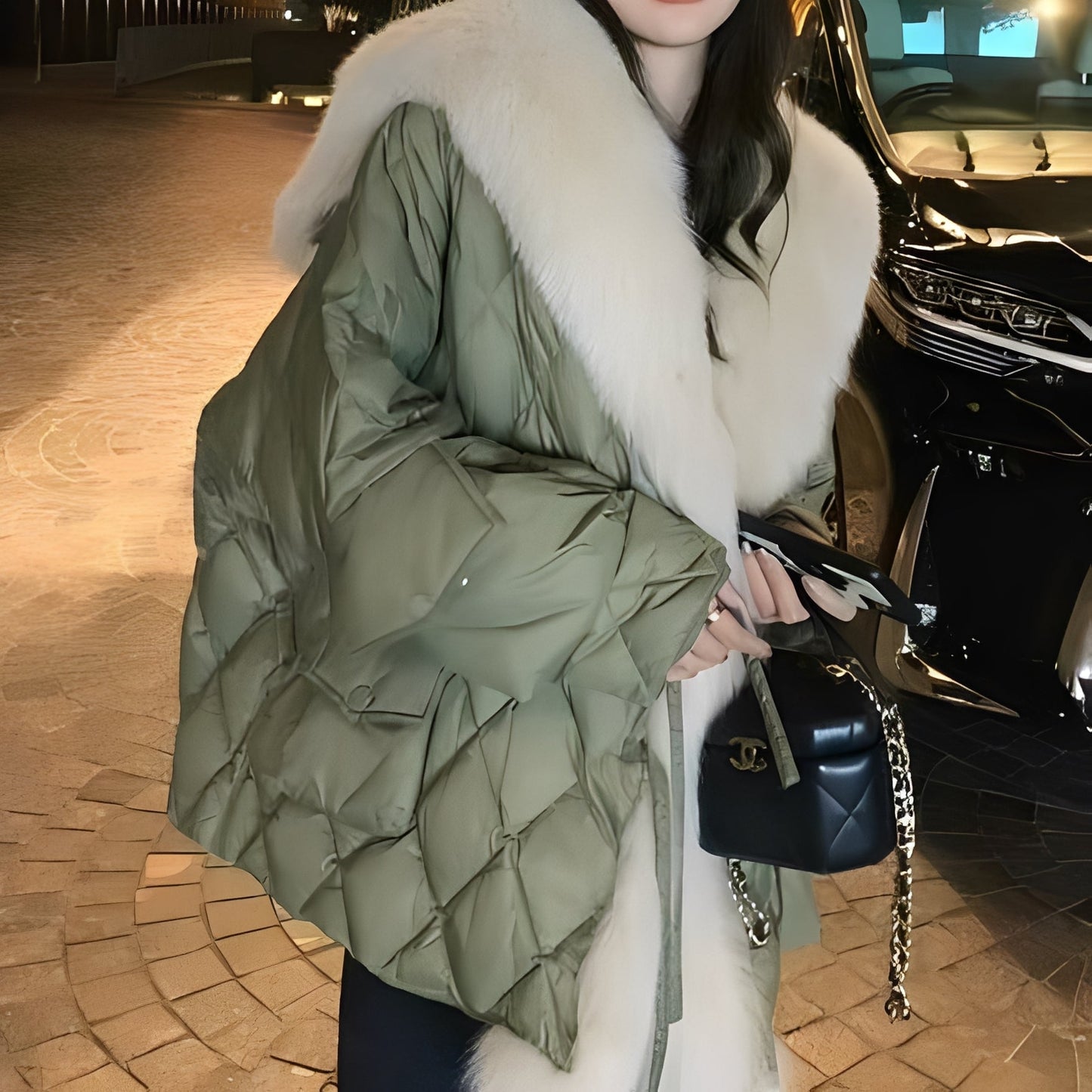 Lauren Damen Oversize-Daunenjacke