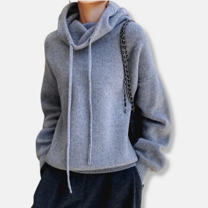 Norvielle Herren Sweatshirt Übergröße Weiches Strickmaterial Kapuze