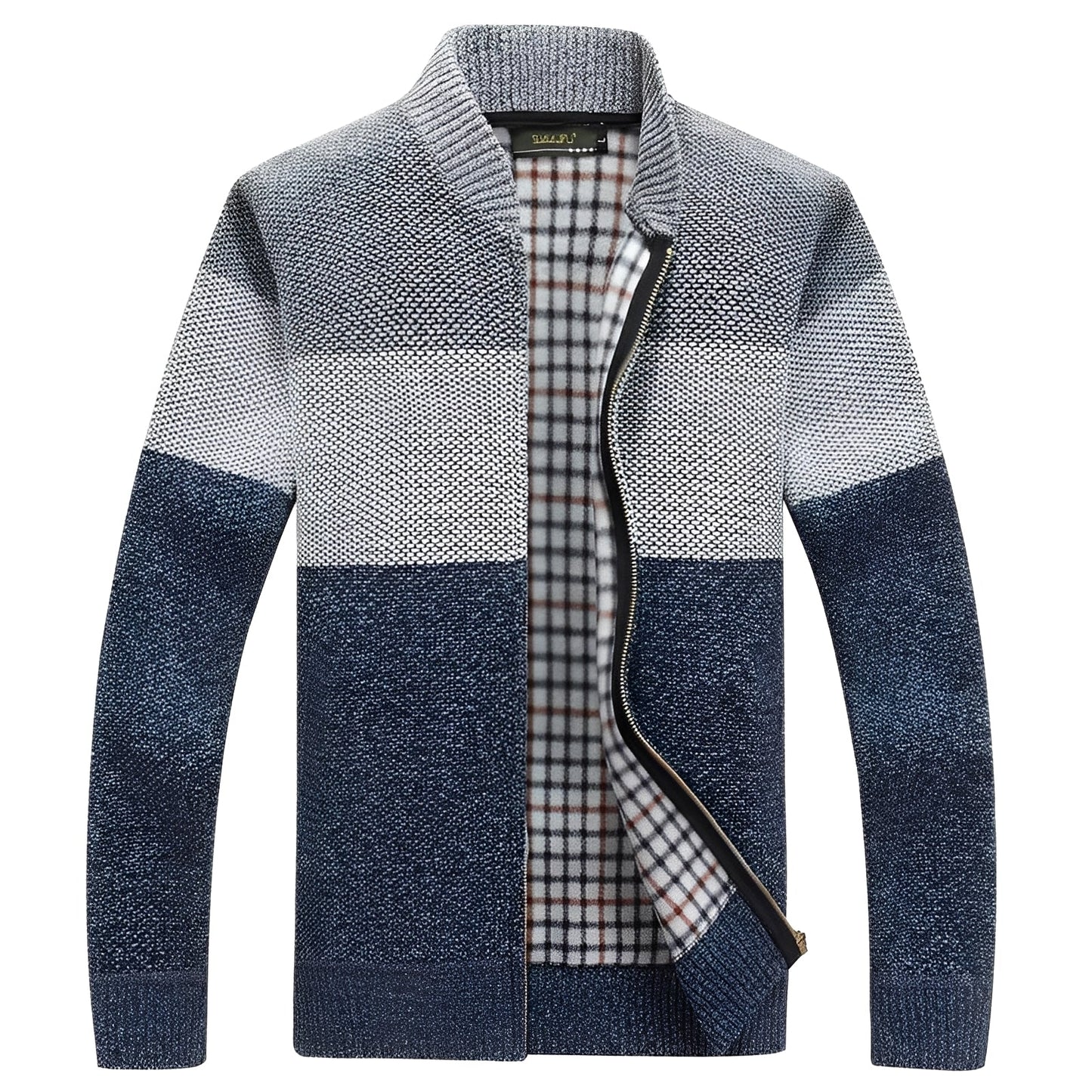 Norvielle Herren Freizeitjacke Fleece-Innenausstattung