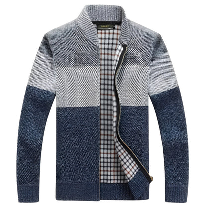 Norvielle Herren Freizeitjacke Fleece-Innenausstattung