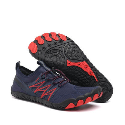 Dee Unisex Barfußschuhe Flexibles Gummisohle Schnellverschluss