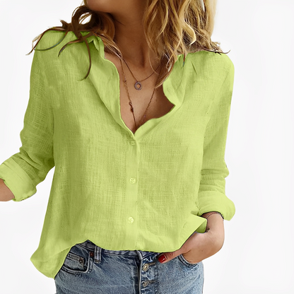 Damen Bluse Lässiger Schnitt Stilvoll