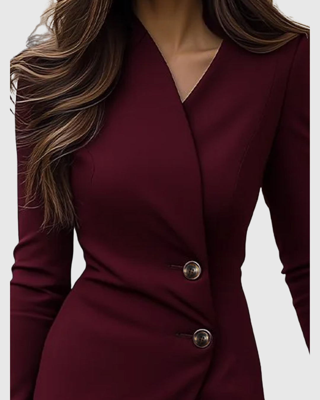 Damen Blazerrobe Elegantes Design