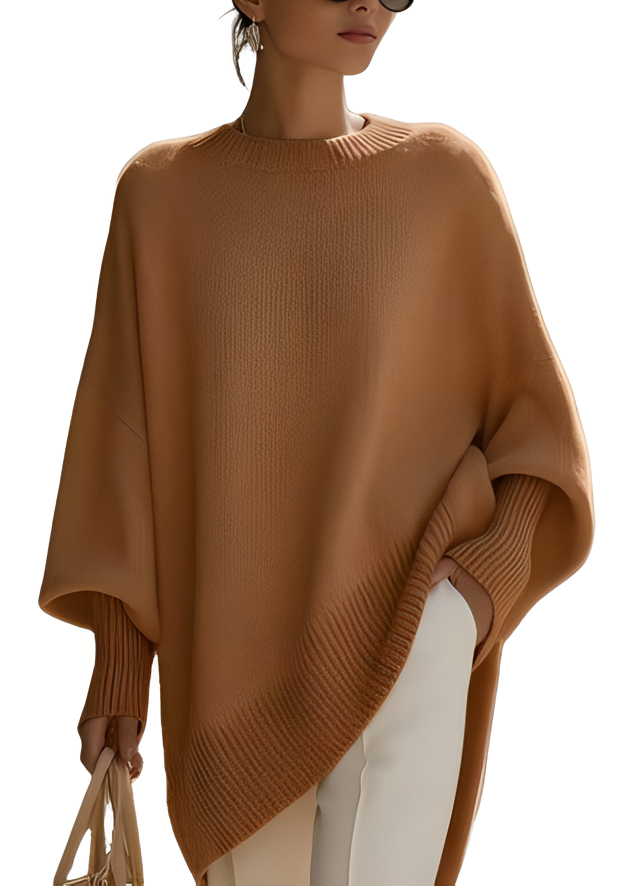 Damen Oversize Pullover Großzügig