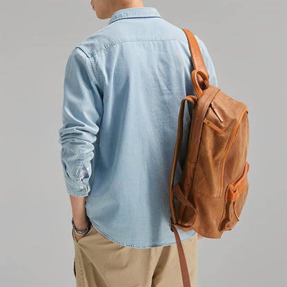 Dale Herren Jeanshemd Mit Tasche