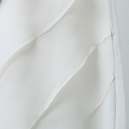 Elegantes Damen Abendkleid Mehrschichtig Seide
