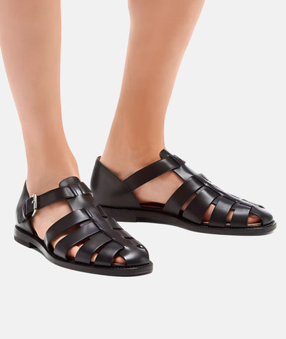 Damen Sandalen Mit Riemen Eleganter Schnitt