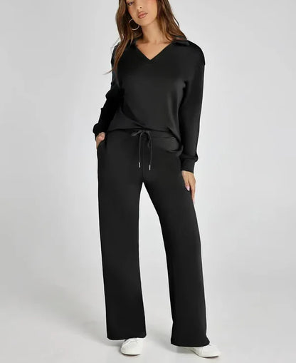 Damen Hoodie-Set Weich Warm Bequem