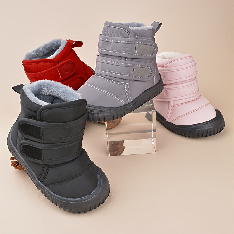 Kinder Winterstiefel Warm Fleece Rutschfest