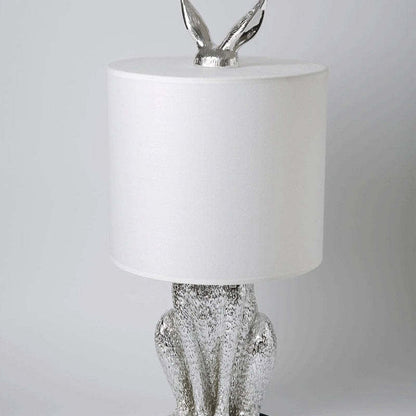 Kaninchen Tischlampe Gold Designer Leuchte
