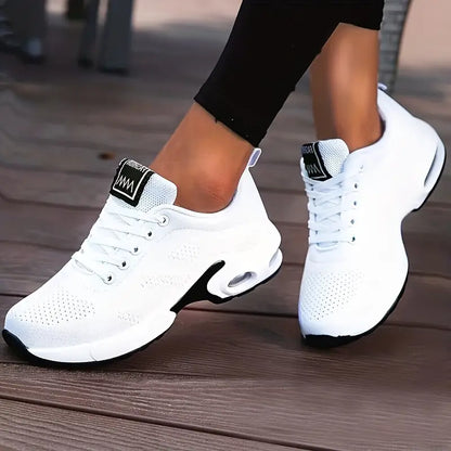 Norvielle Damen Luftkissen Sneaker Komfortabel Weich