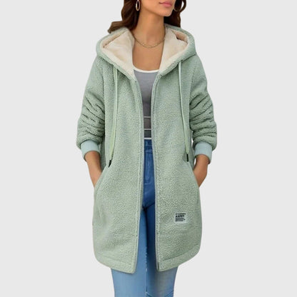 Damen Fleecejacke Wärme Stil
