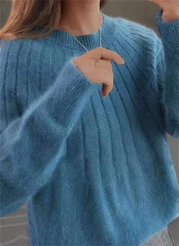 Norvielle Damen Strickpullover Bunt - Norvielle