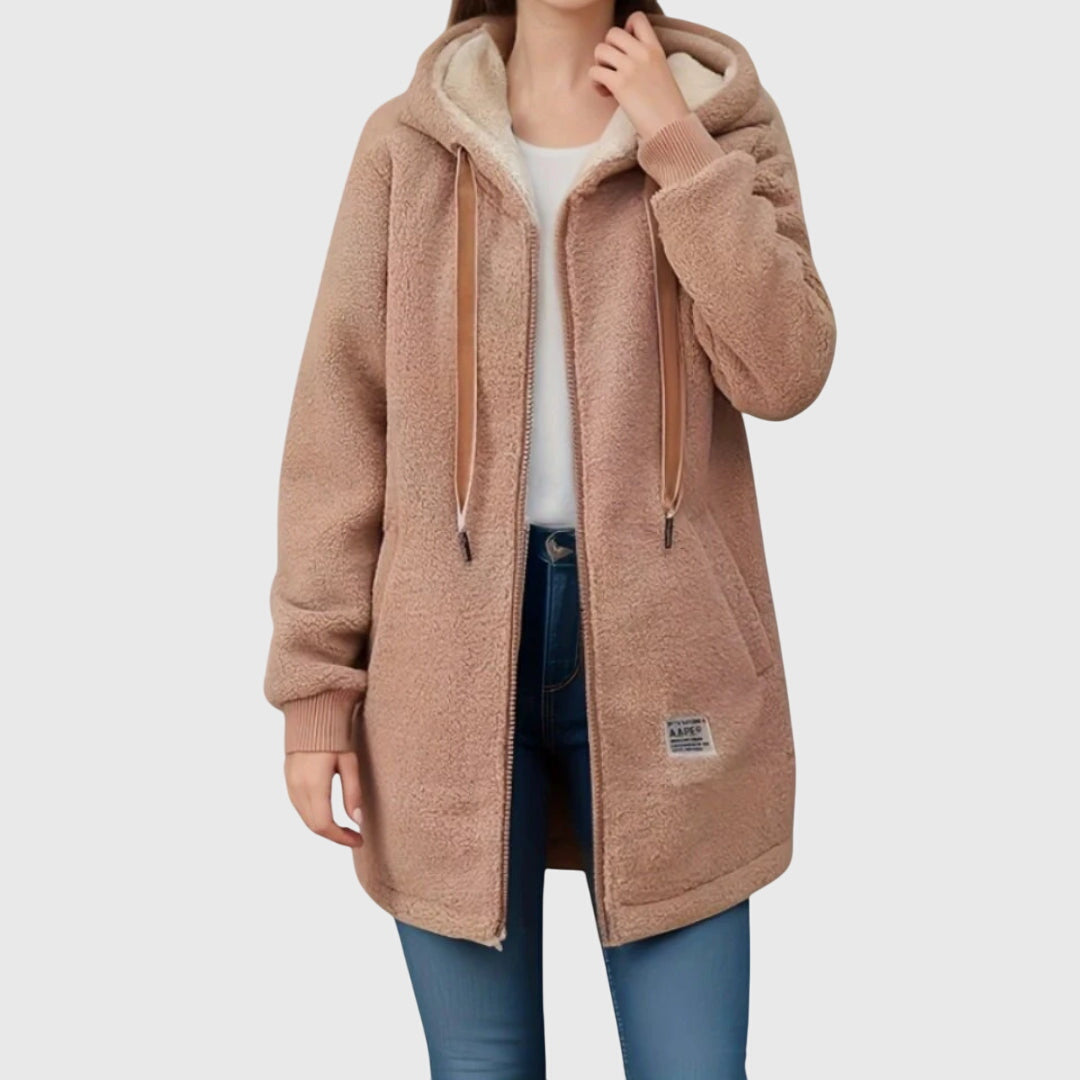 Damen Fleecejacke Wärme Stil