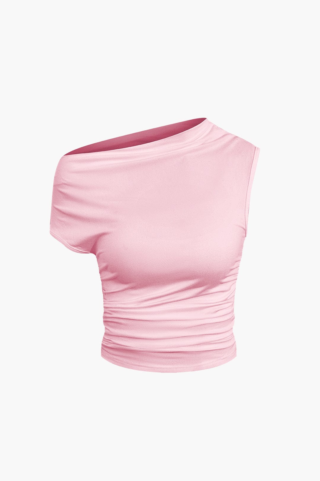 Damen One-Shoulder- und Minirock Set