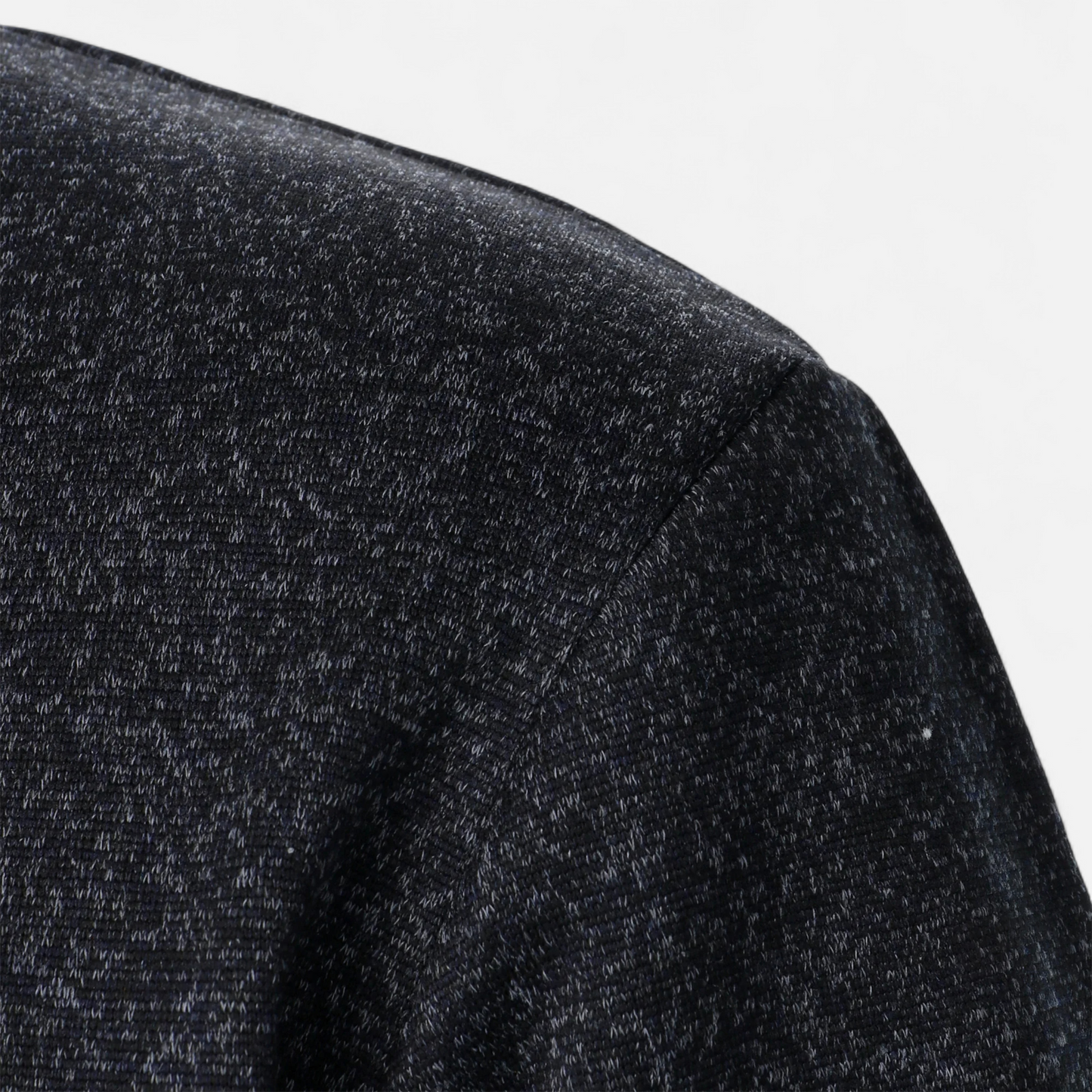 Levi Herren Strickpullover Stehkragen Patchwork