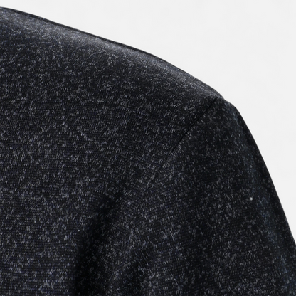 Levi Herren Strickpullover Stehkragen Patchwork