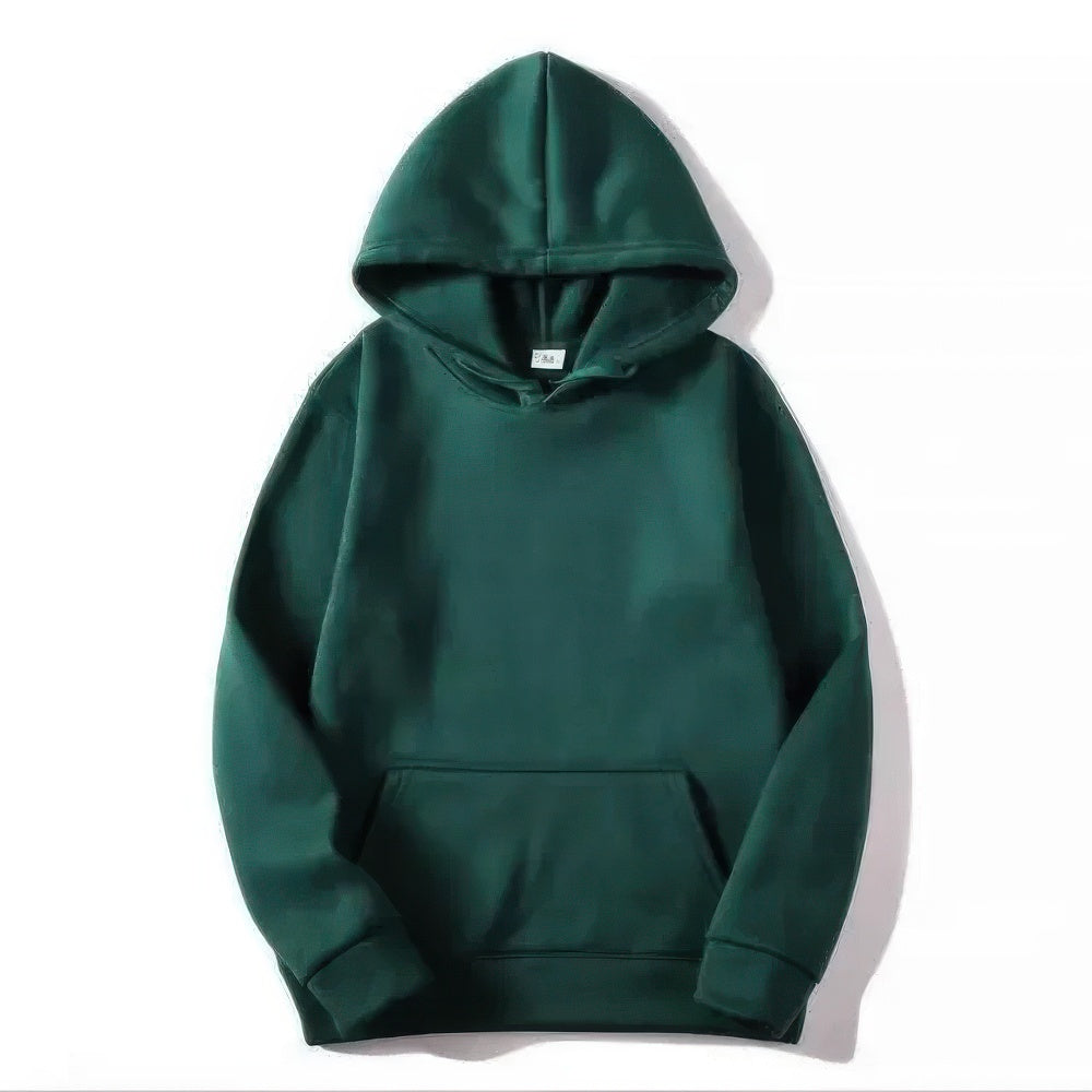 Damen Hoodie Weich Gemütlich Grau