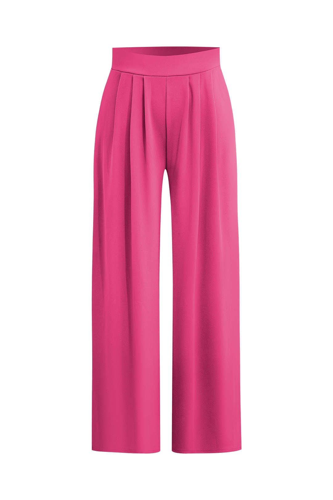 Elegantes Damen Zweiteiler-Set Crop- Palazzo-Hose