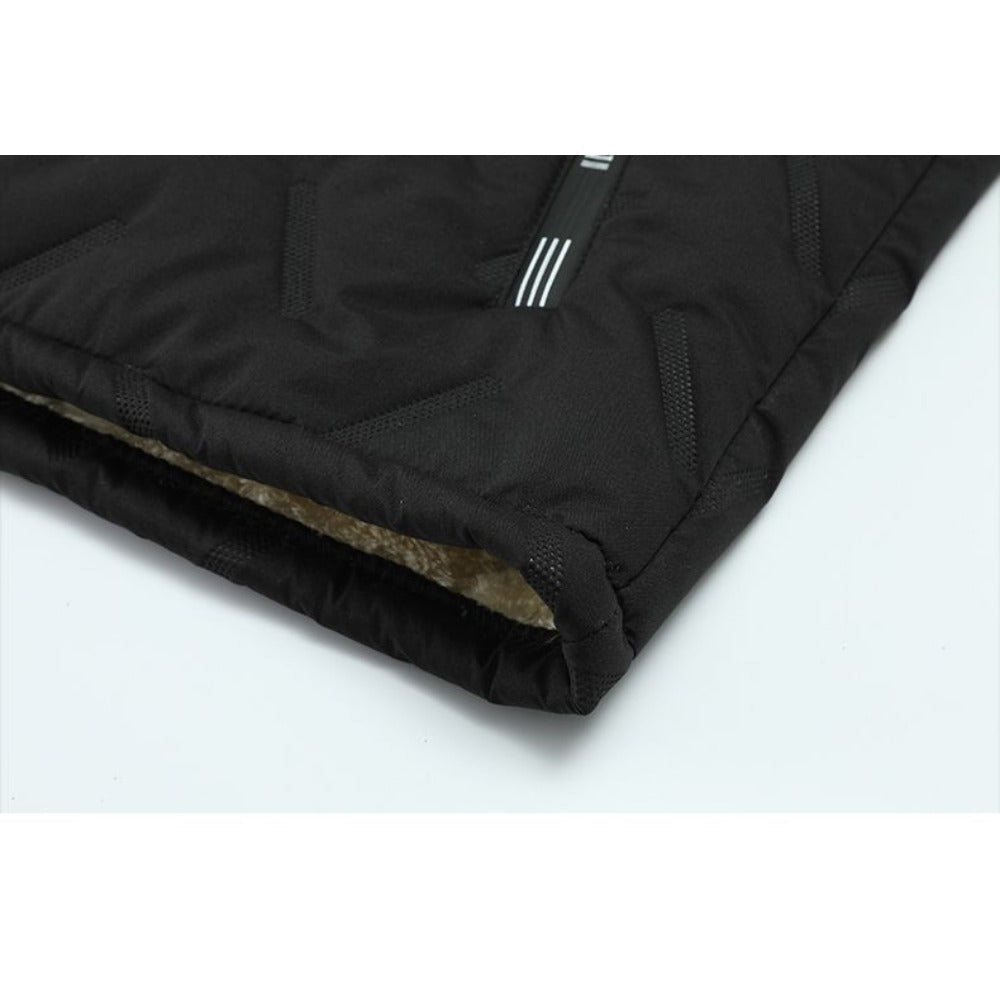Herren Winterjacke Fleece Reißverschluss Oliviero