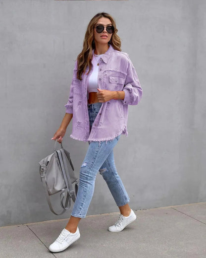 Damen Bluse aus Denim