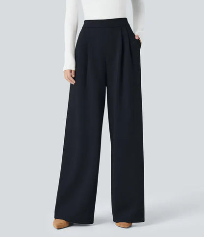 Damen High-Waist-Hose Klassisch