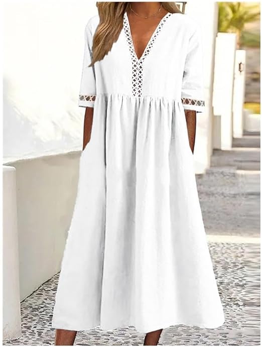 Norvielle Damenkleid aus Baumwolle