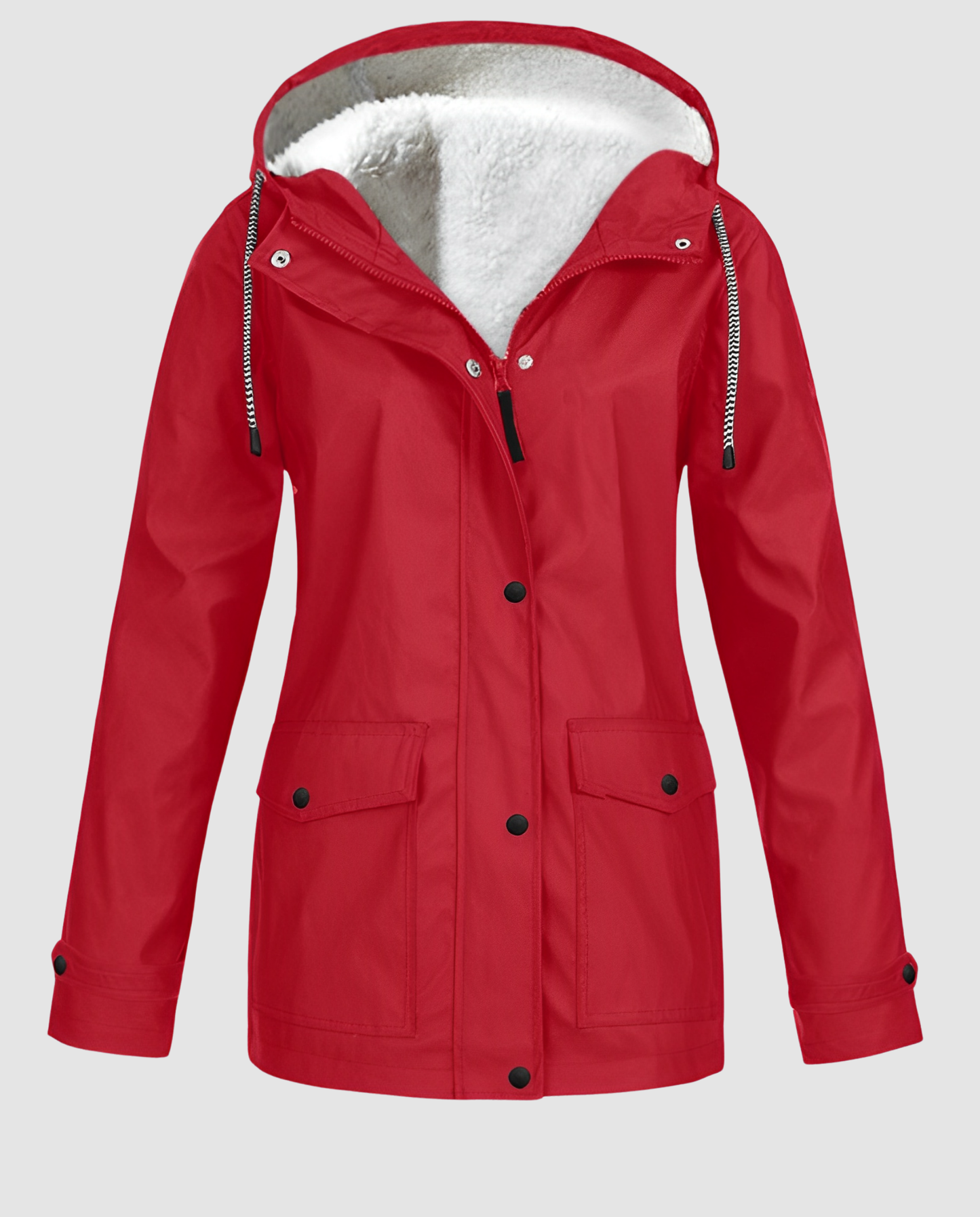 Damen Fleecejacke Wasserdicht Warm