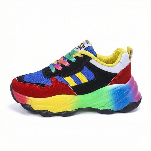Norvielle Damen Orthopädische Laufschuhe Bunt - Norvielle
