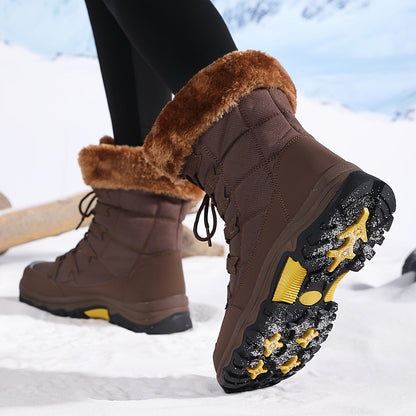 Damen Winterstiefel Wasserfest Rutschfest
